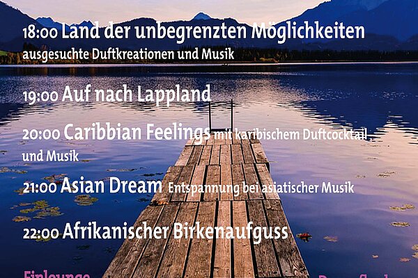 Poster 28. Juni Sauna-Event „Horizont“